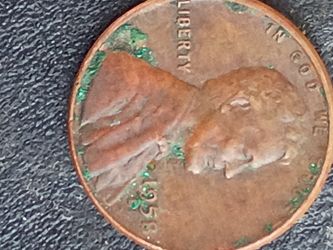 1958 Wheat Penny With Errors