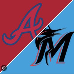 Miami Marlin Game Vs Atlanta 