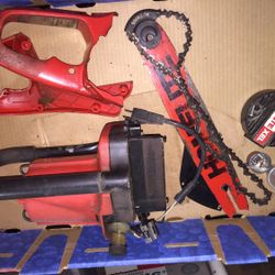 Homelite 12” XEL Electric Chain Saw, parts or repair.