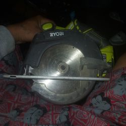 Ryobi 18v Skillsaw W Battery 