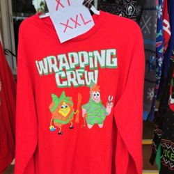 Adult XL or XXL SpongeBob Christmas Ugly Crew 