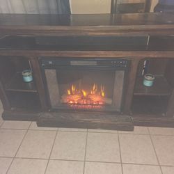 Tv Stand With Fireplace