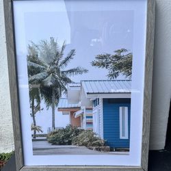 Fine Art Photography: Beach Bungalows, Palms