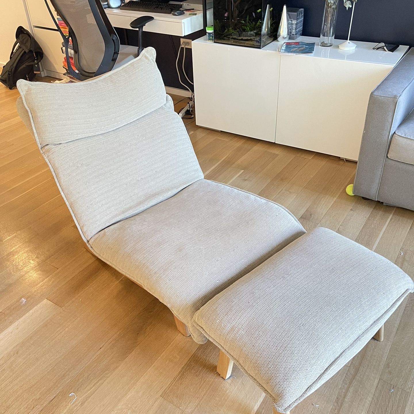 Muji Recliner Sofa With Ottoman