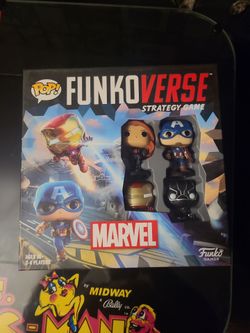 funko pop marvel strategy game new sealed