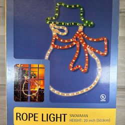 Vintage Lighting Sculpture SNOWMAN 20” NEW Christmas Decoration
