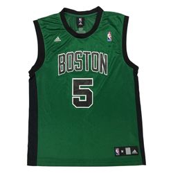 Adidas Boston Celtics Kevin Garnett Jersey Mens Medium M Green KG #5 Vintage Y2K