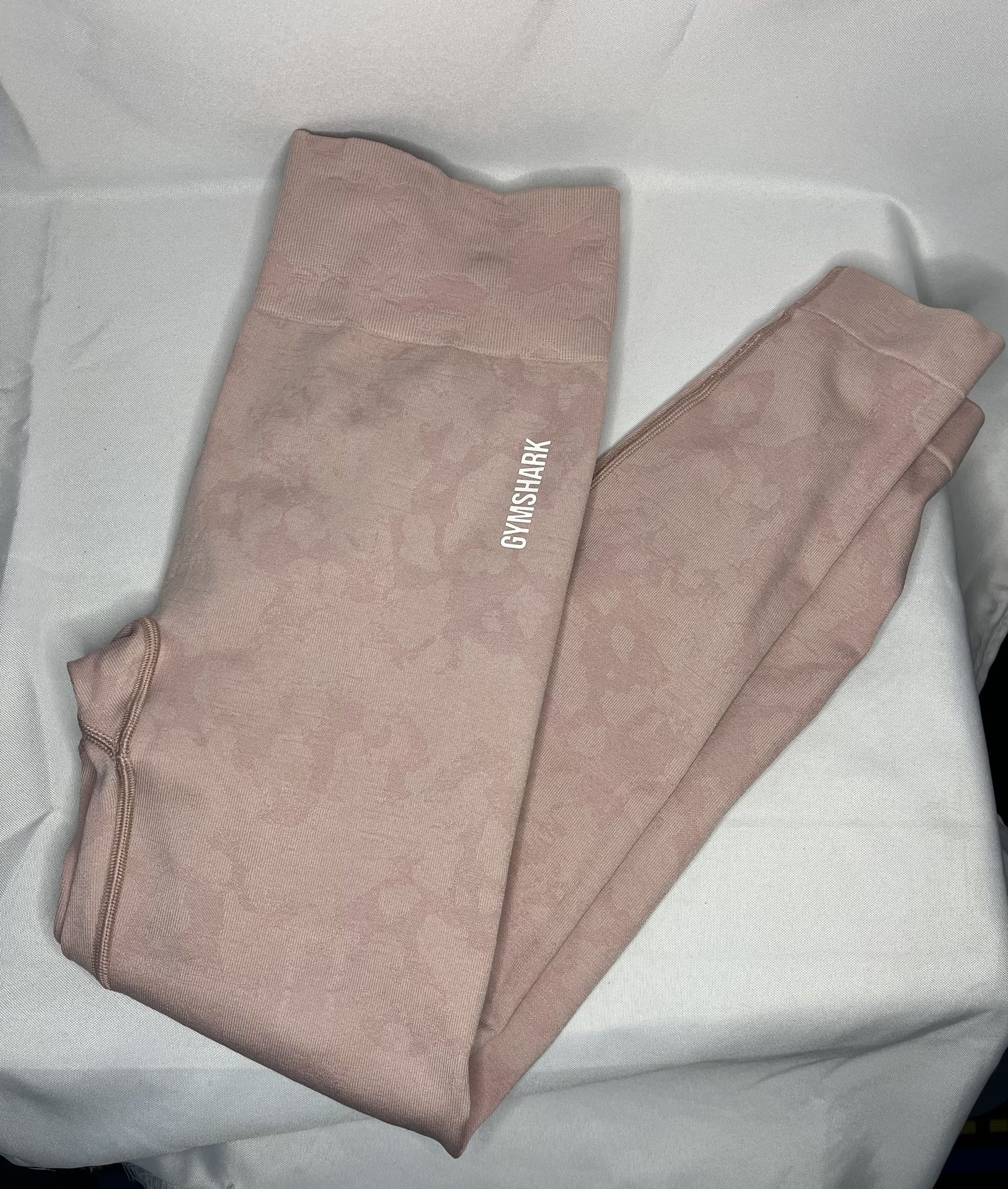 Gymshark Adapt Camo Seamless Leggings - Light Pink