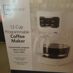 12 Cup Programmable Coffee Maker