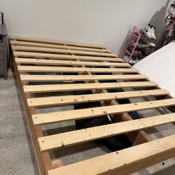 Queen Wood Box Frame 