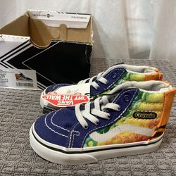 New with Box,  VANS SK8-HI ZIP TODDLERS SHOES,  Size: 6.5 TD