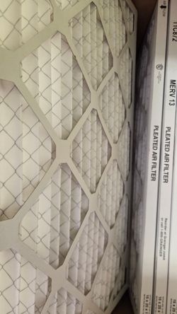 Air Filter: 16 in x 25 in x 1 in, MERV 8, Gen Use
