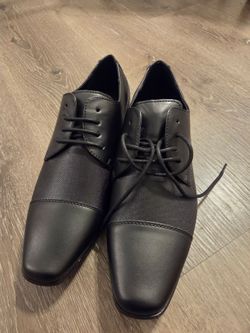 Calvin Klein black dress shoes size 8.5