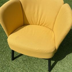 IKEA HERRÅKRA Armchair, yellow, excellent condition