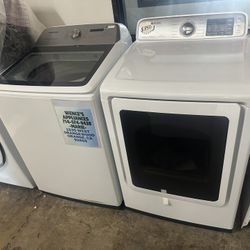 Samsung Top Load Washer And Gas Dryer