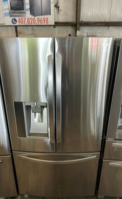 LG 3-Door Refrigerator FrenchDoor Stainless