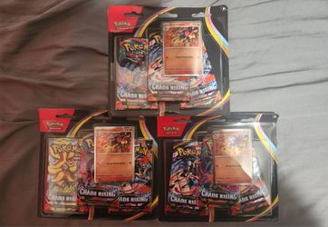 Pokemon Mega Evolution Chaos Rising - Charmeleon Sealed 3-Pack Booster Blister