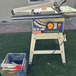 RYOBI 10” Tablesaw BT 3100