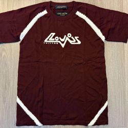 Louis Vuitton Burgundy T shirt Medium