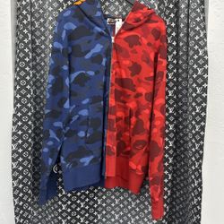 Bape Red/Blue Jacket 