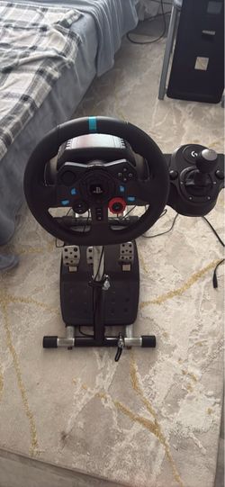 Logitech Racing Wheel with Pedals and Shifter And Stand