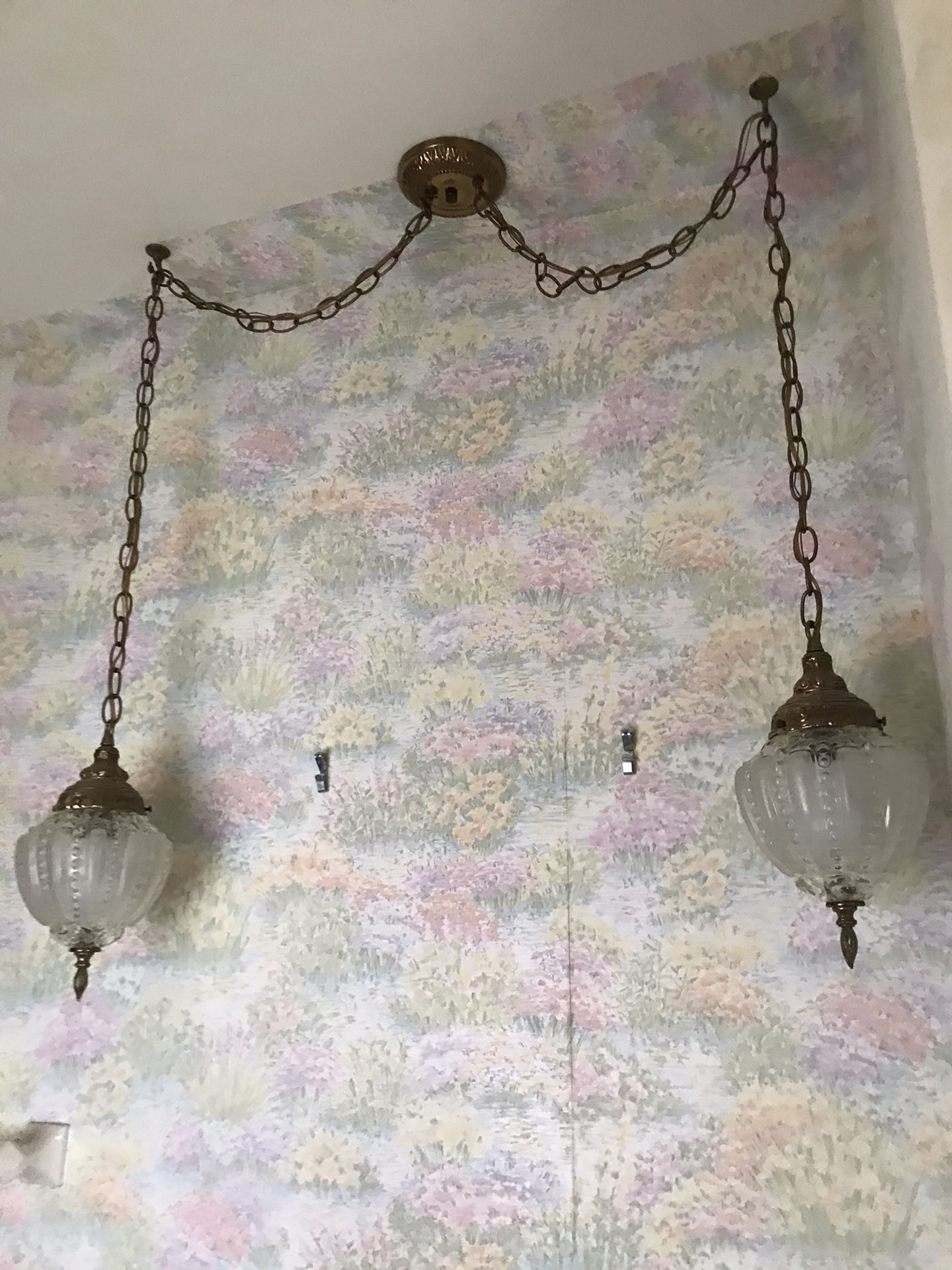 Vintage hanging lights