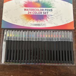 Watercolor Paint Pens 24 Set