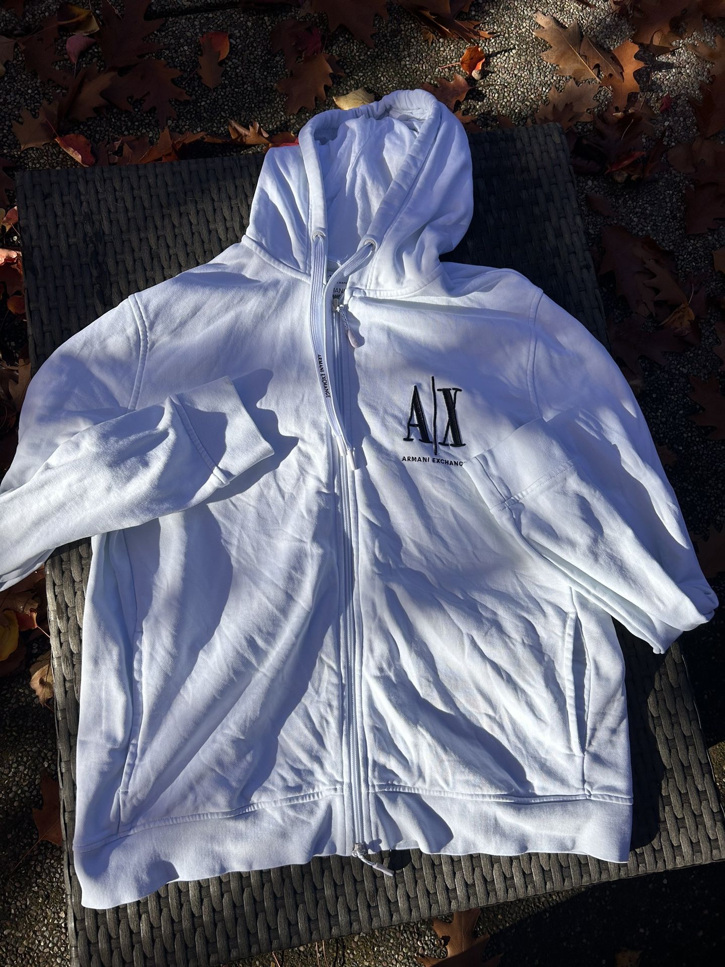 Armani Exchange Zip Up Hoodie