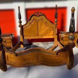 King Size Bedroom Set ( Deliver On Is) 