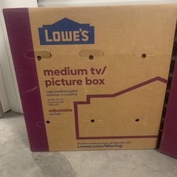 MEDIUM SIZED TV BOXES FOR MOVING 