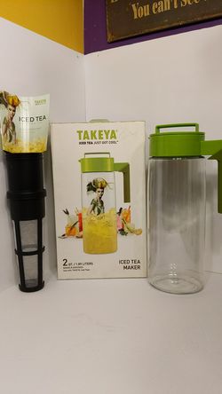 Takeya Iced Tea Maker 2 Qt./1.89 Litters $24