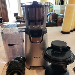 New In Opened BoX Aicok Slow Juicer With Accessories