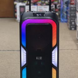 3100W Bluetooth Party Speaker w/ 2x10” Woofers