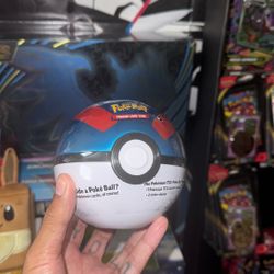 Pokeball Tin Pokemon Cards 