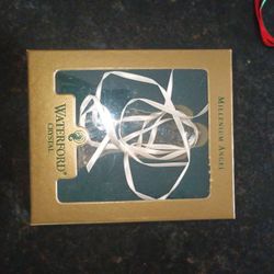 Waterford Crystal Millennium Angel Ornament in Original Box