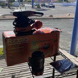 Used Only Once Ridgid 1/4 Sheet Sander