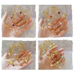 Steel Circle Flower Fidget Toy