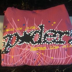 SP5DER P*nk V2 Hoodie 