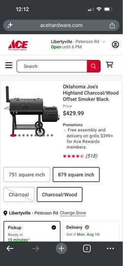 Oklahoma joes smoker