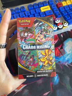 Pokémon Chaos Rising booster bundle