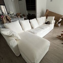 White couch 