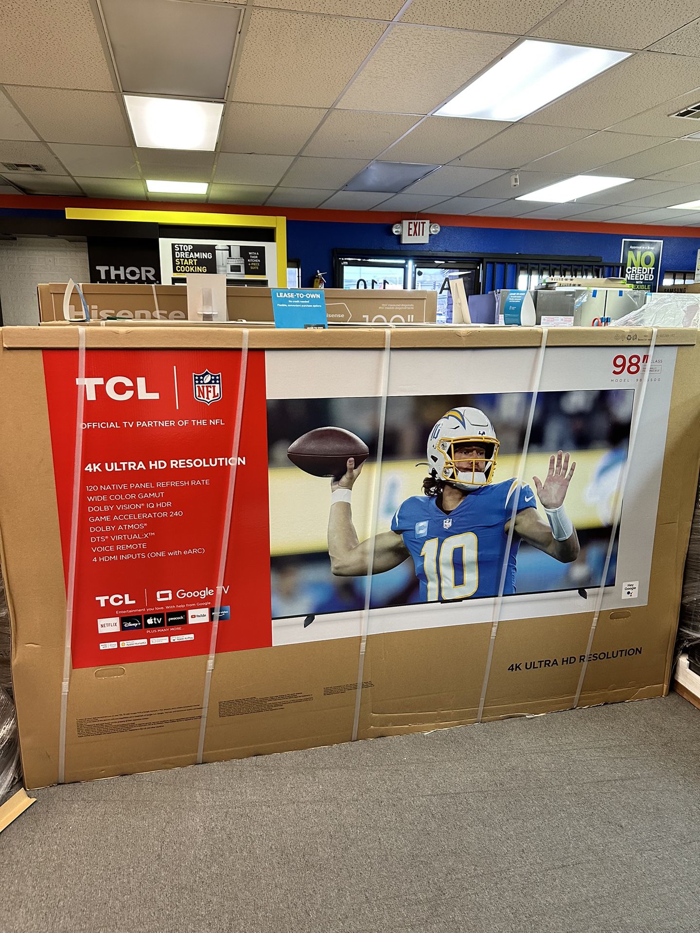 98” 4K TCL SMART TV