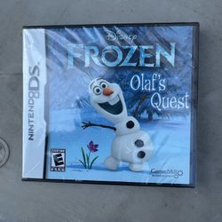 Disney Frozen Olaf’s Quest Nintendo. New Sealed 