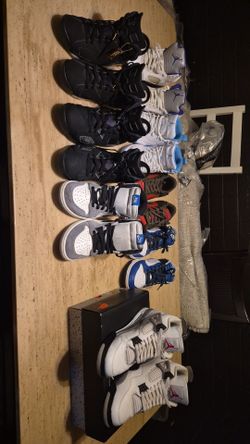 8-Pair Sneaker Bundle - Size 11 (Jordans & Dunks) - QUICK CASH STEAL