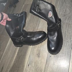 Redwing Biker Steel Toe Boots