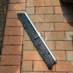 Brand New Milwaukee Dustless 24-in Broom Sweeper