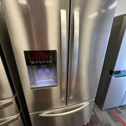 Whirlpool French Door Fridge Stainless Steel 