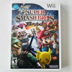 Super Smash Bros. Brawl (Nintendo Wii, 2008) - Complete CIB Tested - SHIPS FAST!