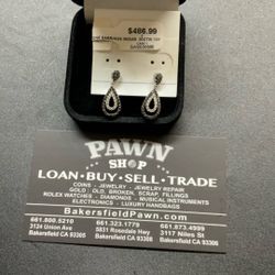 Earrings  .30 Ctw 10kwg.   1.5 Dwt. ( Layaway Or Acima Leasing Options )