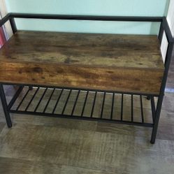 Very sturdy bench/storage